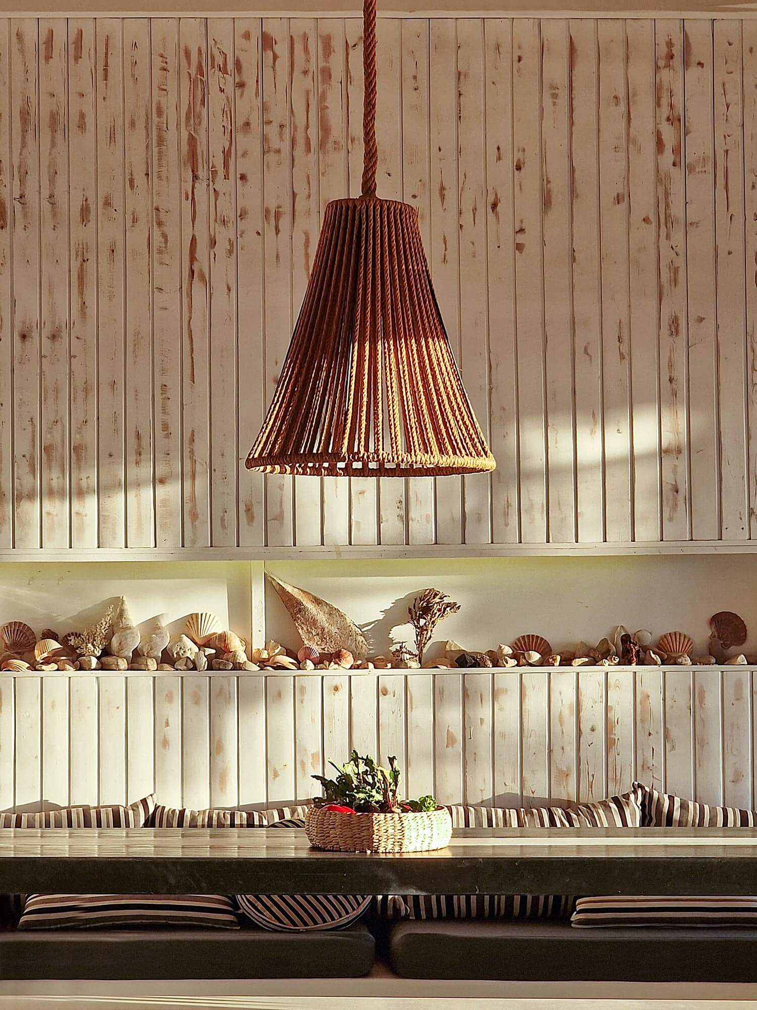 Λεπτομέρεια διακόσμησης εστιατορίου